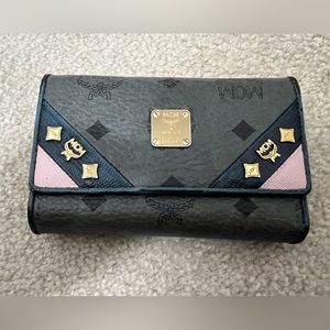 Authentic M C M trifold wallet